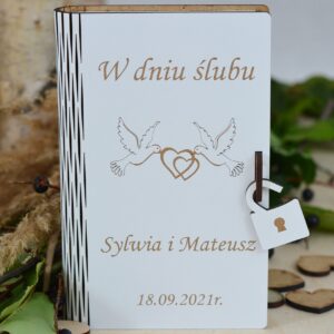 Pudełko na pieniądze - ślub