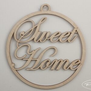Łapacz snów - okrąg SWEET HOME - 25cm