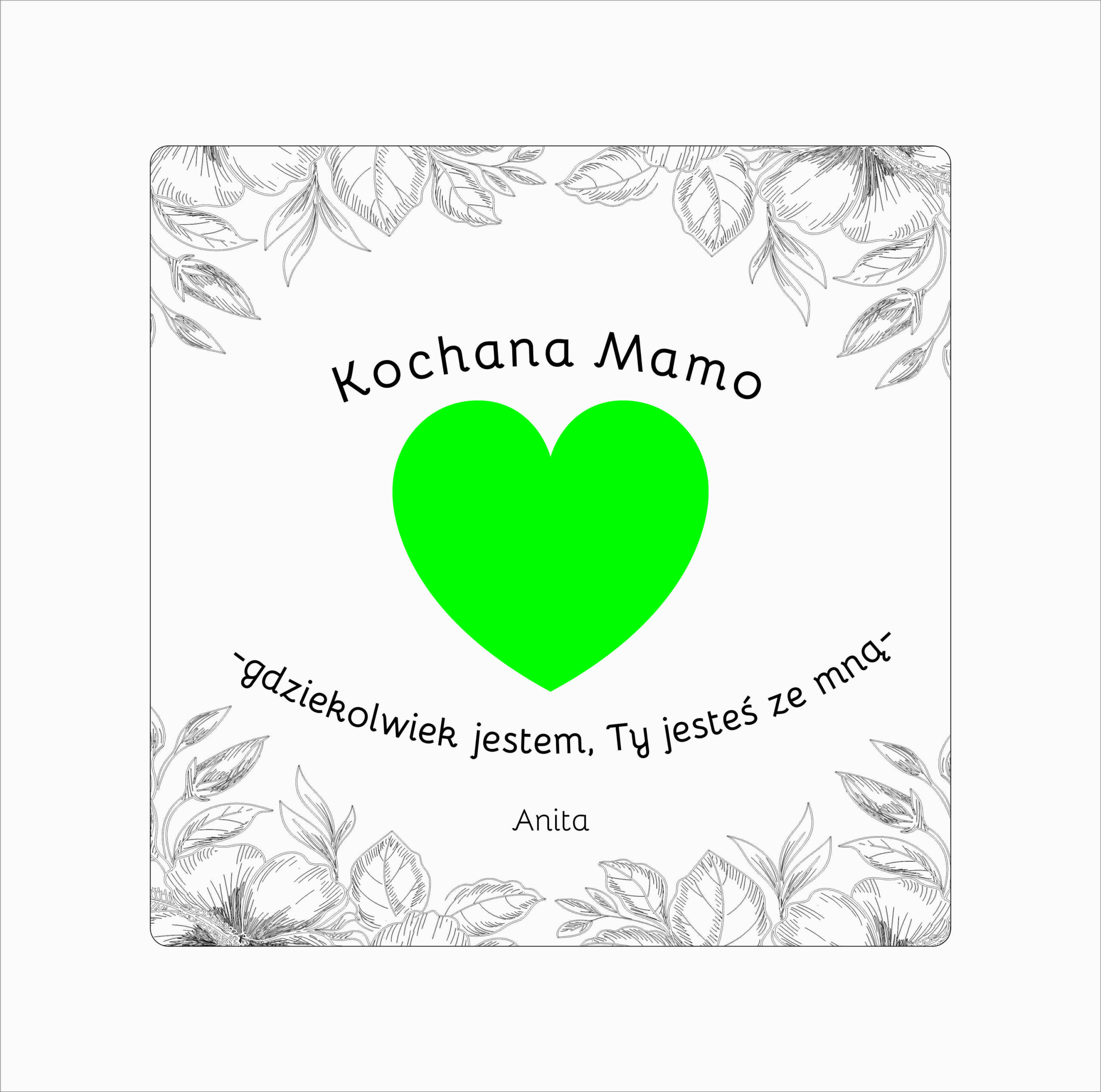 Tabliczka Mech chrobotek- Podziękowanie - Prezent - obrazek 9