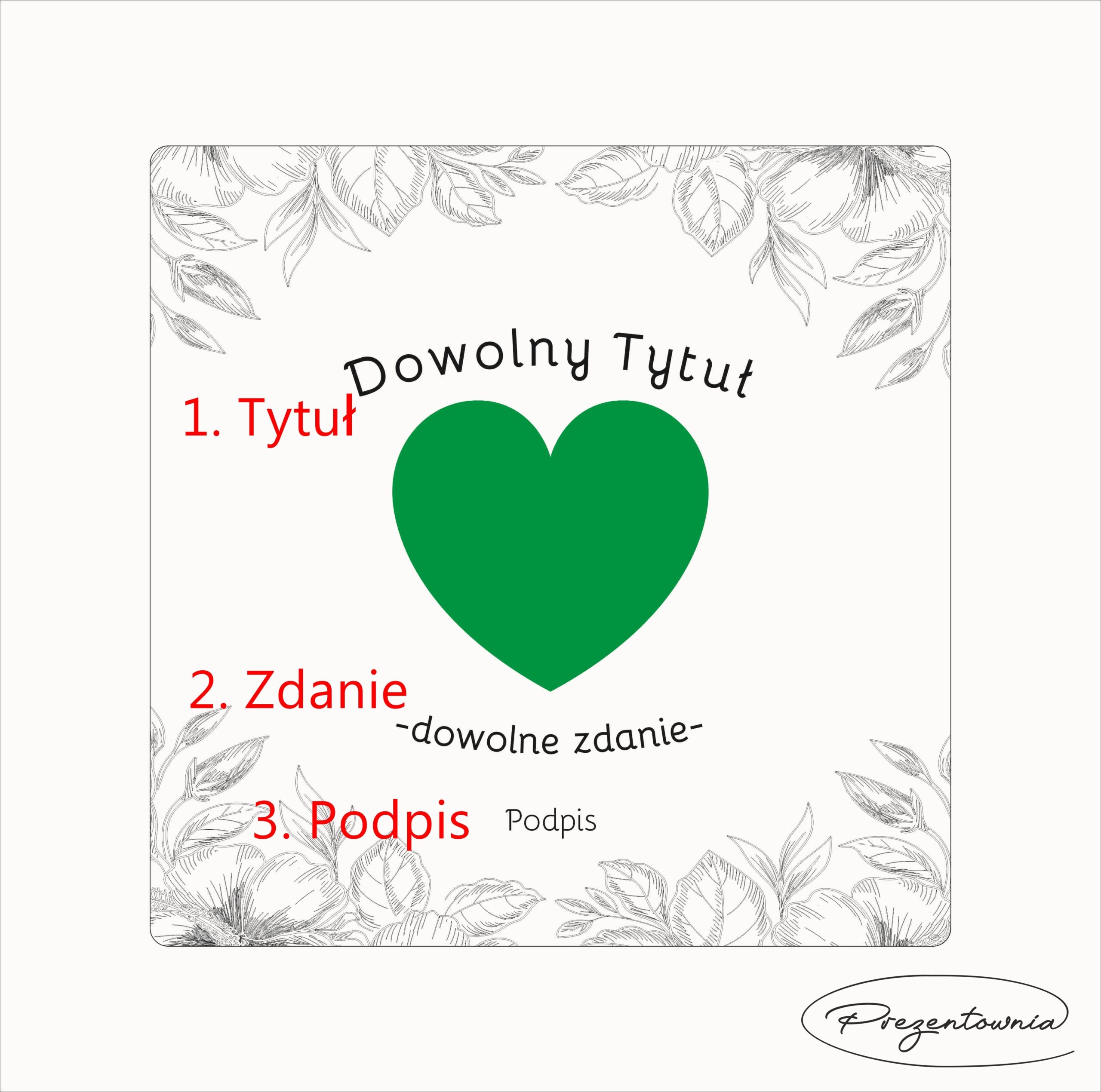 Tabliczka Mech chrobotek- Podziękowanie - Prezent - obrazek 12