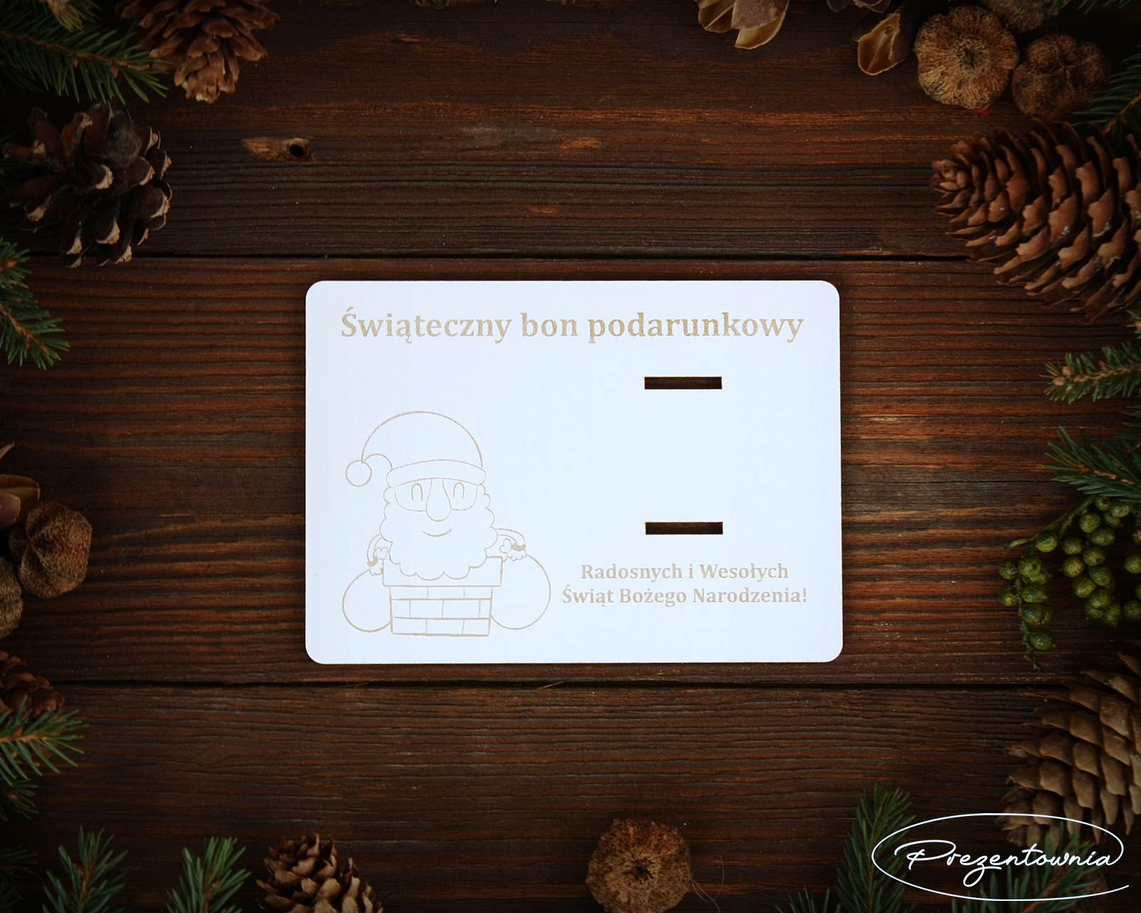 Świąteczny bon podarunkowy - różne wzory - obrazek 9