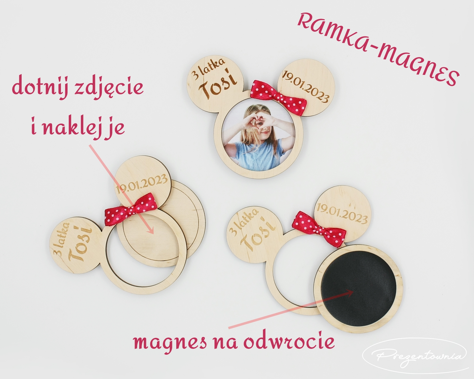Ramka/magnes na zdjęcie Myszka Miki - obrazek 5