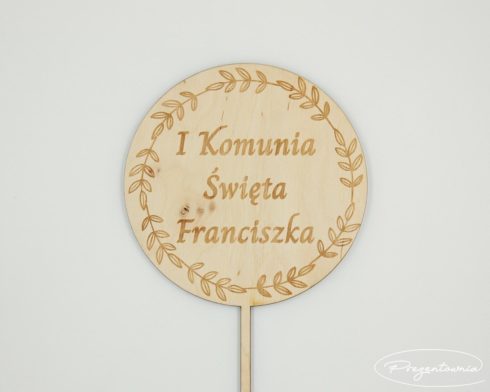 Topper - Pierwsza Komunia Święta - napis - obrazek 2