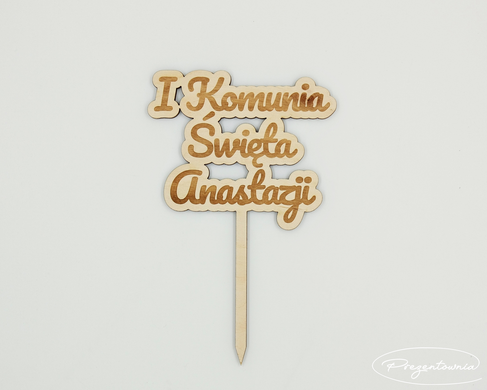 Topper - Pierwsza Komunia Święta - napis - obrazek 2